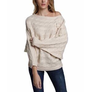 Hippie Cable Knit Sweater S/M